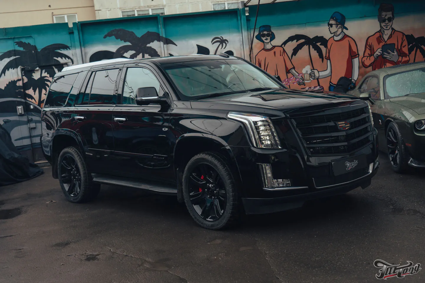 Комплексная шумоизоляция салона Cadillac Escalade